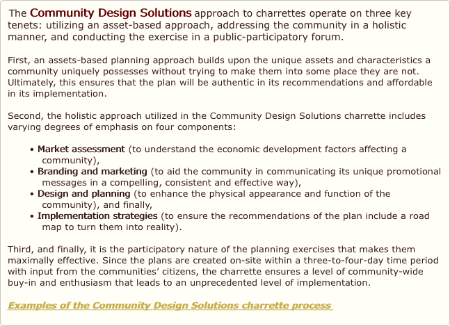 The Community Design Solutions approach